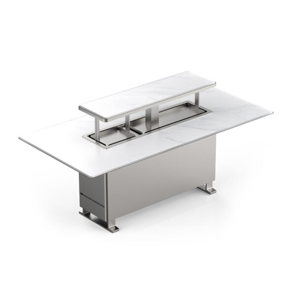 میز هوشمند یخچال و فریزر دار QT950